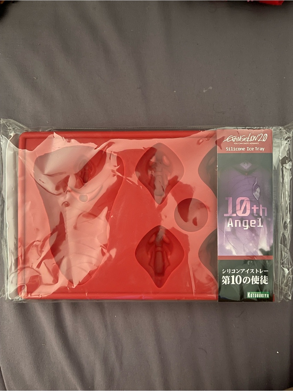 Neon Genesis Evangelion 10th Angel Red Silicone Ice Tray